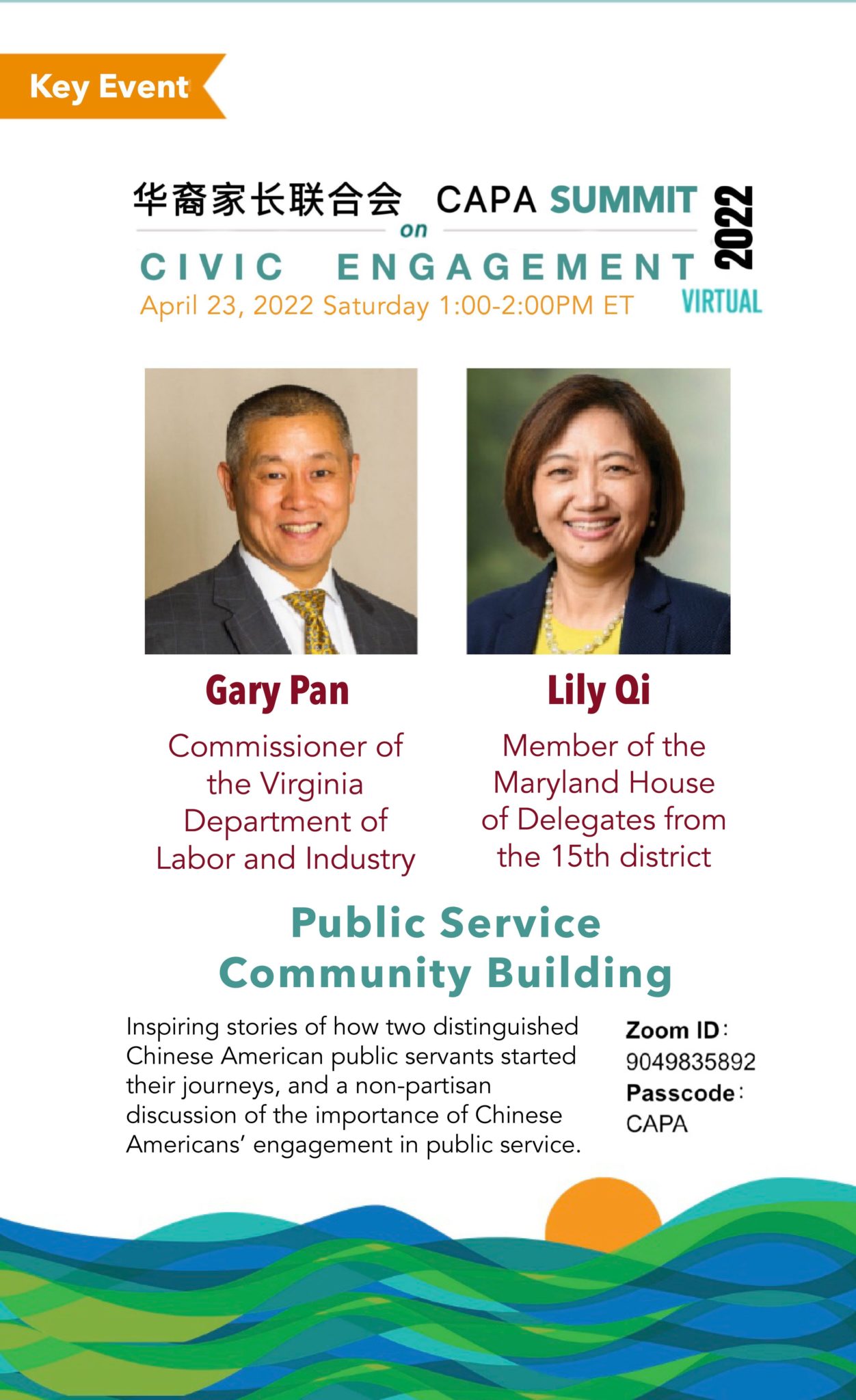 2022 CAPA Summit Chinese American Parent Association of Howard County